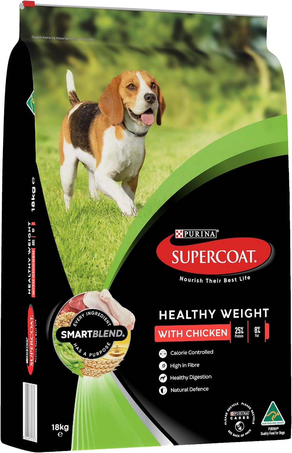 SUPERCOAT SMARTBLEND Adult Dry Dog Food Chicken 18Kg